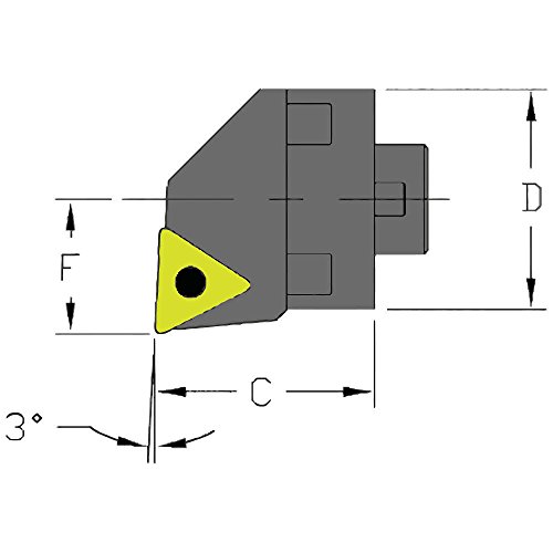Ultra-dex MH16 STUCR2-CFT Standardna modularna glava za bušenje bez brbljanja za držanje pozitivnog TCMT 21,51 na olovu od