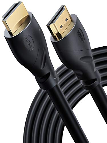PowerBear 4K HDMI kabel 15 ft | Velika brzina, guma i zlatni priključci, 4K @ 60Hz, Ultra HD, 2K, 1080p, & Arc kompatibilni