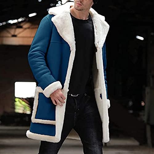 ADSSDQ muški kaput, dugi rukav za odmor, preveliki modni kapuljača muški biciklistički fit Udostavna jakna s patentnim zatvaračem.
