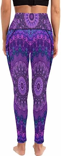 Kamata za ženske joge hlače visoki struk za žene s džepovima fitnes vježbanje gamaša