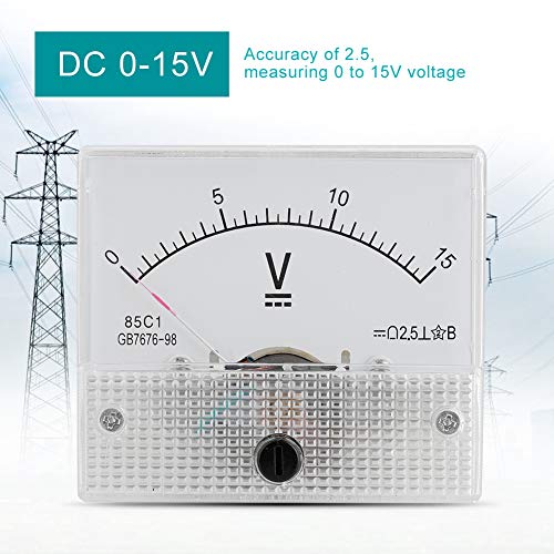 Analogni mjerač ploče DC 85C1 napon struje voltmetra 2.5 Napon točnosti Analogna ploča voltmetra