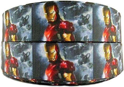 Iron Man Super Hero 1 široka vrpca koja se ponavlja prodana u dvorištu