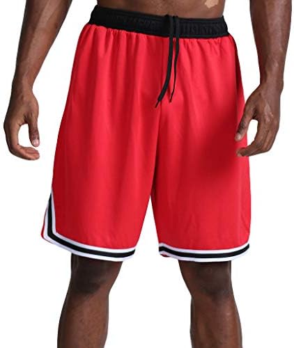 Yowein muškarci koji trče atletske kratke hlače brze suhe košarkaške kratke hlače s 2 džepa velike i visoke kratke hlače