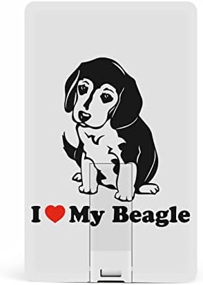 Obožavam svoju Beagle karticu USB 2.0 Flash pogon 32g/64G uzorak tiskan smiješan