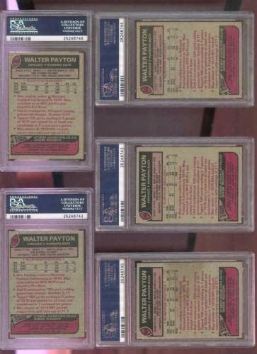 1977 Topps 360 Walter Payton PSA 5 Ocjenjivanje nogometne kartice NFL 1000 dvorišnih medvjeda - Nepotpisane nogometne kartice