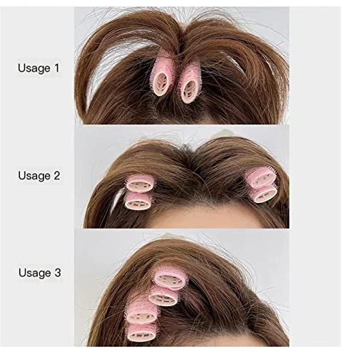6pcs Volumiziranje kopča za kosu, korijenske isječke za volumen kose, volumiziranje kolutih isječaka Instant kosa Voluminizirajući