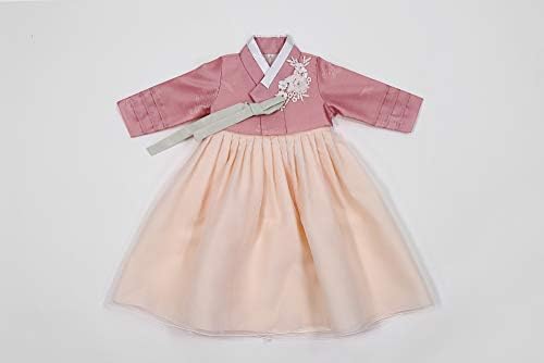 Korejski Hanbok Girl Baby haljina Tradicionalna odjeća Set 1age Proslava prvog rođendana Dol
