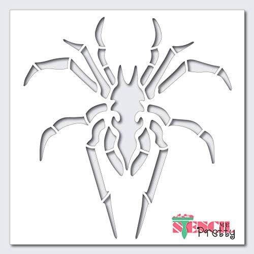 Šipkost - Spider šabloni - DIY zanat najbolji vinilni veliki šabloni za slikanje na drvetu, platnu, zidu itd. -M | Ultra