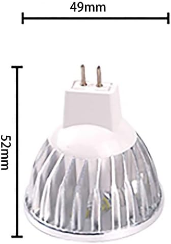 LED svjetiljka 916 snage 3 vata 95. 3 reflektorske žarulje ekvivalentne su 25 vati halogenoj žarulji 95. 3 s dvokrakom bazom