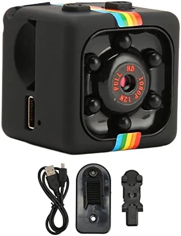 Mini kamera, kut gledanja od 160 stupnjeva, jednostavna instalacija, sigurnosna kamera s bežičnim baterijama, prijenosni