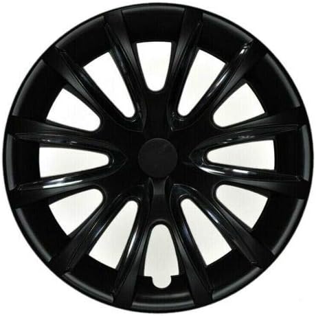 OMAC 16 -inčni hubcaps za Dodge Grand Caravan Black and Black 4 PCS. Poklopac naplataka na kotači
