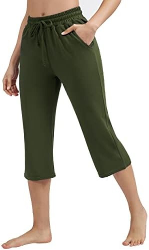 Heathyoga ženske joge hlače bootcut joga hlače s džepovima za žene bootleg visoki struk joga hlače za vježbanje hlača