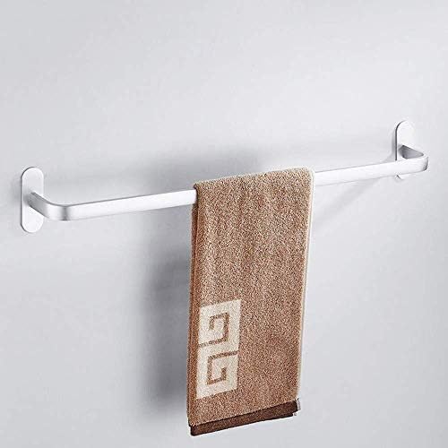 Lxdzxy tračnice za ručnike, stalak za ručnike napravljene od aluminija bez prostora za nokte s jednim ručnikom za ručnike