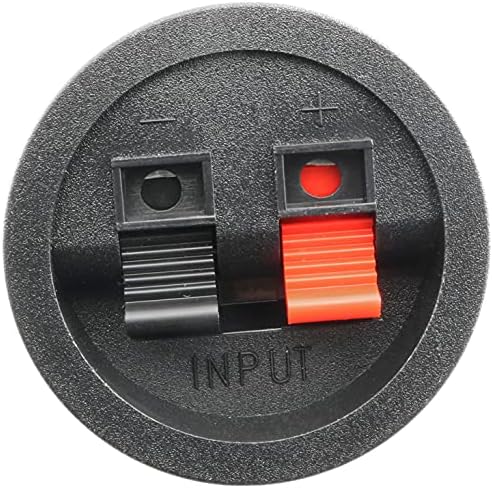 Priključni blok za zvučnike potisnog tipa 5pcs audio kabel okrugli priključni blok za priključke za žicu za šalicu kutija