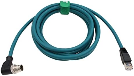 8-pinski kabel HangTon M12 Ethernet sa X-kodiranje pod pravim kutom u odnosu na kabel RJ45 za senzor industrijske kamere