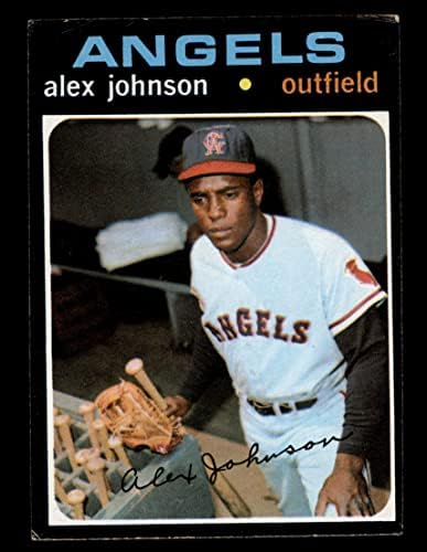 1971. Topps 590 Alex Johnson Los Angeles Angels VG/EX Angels