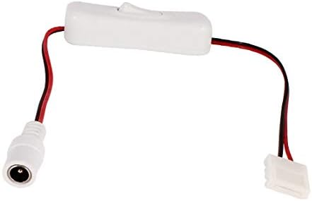 Novi priključni kabel 10167 s DC utičnicom za uključivanje/isključivanje 10mm PCB-a za LED (DC utičnica za uključivanje/isključivanje