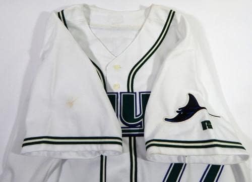 Tampa Bay Rays Scott Cursi 77 Igra Korištena bijelog Jersey 48 DP39519 - Igra se koristio MLB dresovi