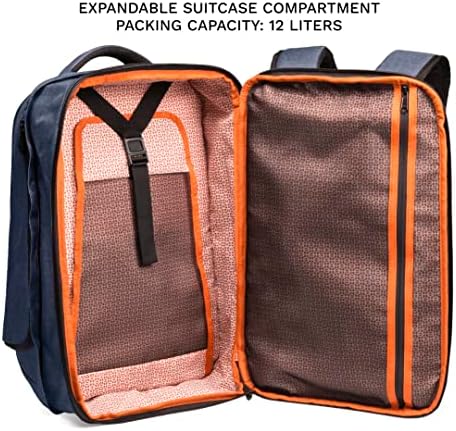 Knack Series 1 Laptop Ruksak za muškarce i žene - Knack Bags Business Backpack Muškarci i žene, svakodnevni nošenje, proširivi