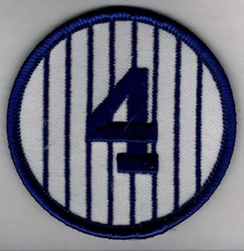 Lou Gehrig Hof 1934. Goudey 37 i br. 4 Patch New York Yankees Reprint - Baseball Card