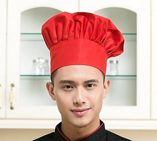 Kuharski šešir za odrasle za odrasle Podesiva rastezljiva kuharska kapa za kuhanje u kuhinji pekara