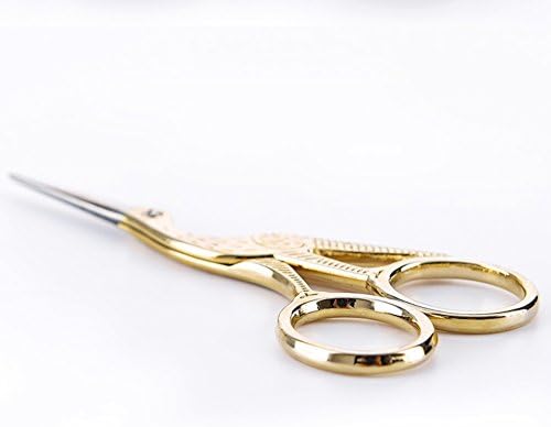 4,5 & 34; oštri vrh od nehrđajućeg čelika klasične škare za rode s dizajnom ždrala šivaće škare za šivaće alate škare za