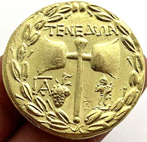 Ada kripto-valuta Kopija kovanica grčki par Omiljeni novčić komemorativni novčić na zlatnim zlatnim bojama srebrni Bitcoin