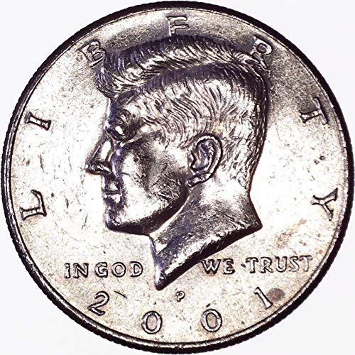 2001. p Kennedy pola dolara 50c o necirkuliranom