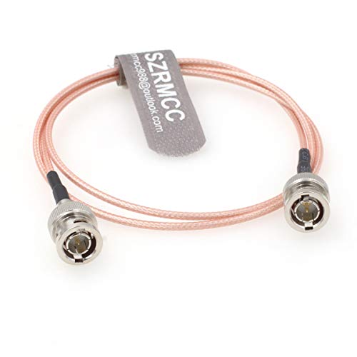 SZRMCC BNC muški do BNC mužjaka 75OHM HD-SDI 3G RG179 Video koaksijalni kabel za Arri Red BlackMagic Cames Atomos SmallHD