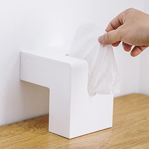Koqwez33 nordijski desni kut salveti papir spremnik ručnika, držač za ručnik bijeli