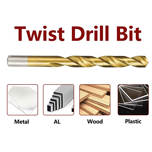Twist bušilica set set 1,0-13 mm obložena metalna rupa za bušilicu za drvene metalne bušilice električni bušilica 1set
