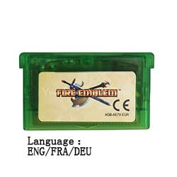 ROMGAME 32 -bitna ručna konzola za video igranje u patroni za gašenje vatrenih emblema eng/fra/deu jezika EU verzija bistra