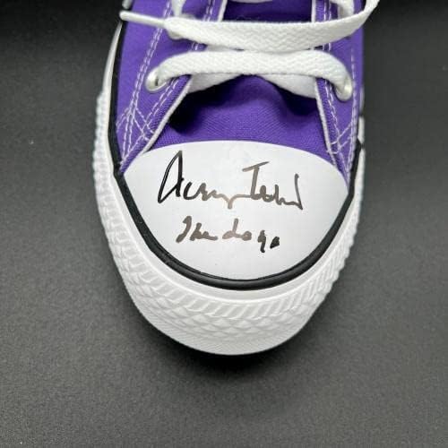 Jerry West potpisao Converse Chuck Taylor desna cipela PSA/DNA Los Angeles Lakers - Autographd NBA tenisice