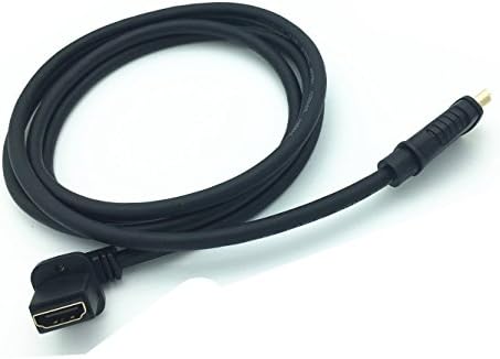 LARRITS 5FT velike brzine v2.0 HDMI ekstenzivni kabel s nosačem na ploči mužjaka do ženskog 60Hz Ultra HD s podrškom za lijevi