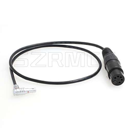 SZRMCC XLR 5 PIN ženskog pod pravim kutom 00B 5 PIN Audio ulazni kabel za Arri Alexa Mini i Z Cam E2 kamera