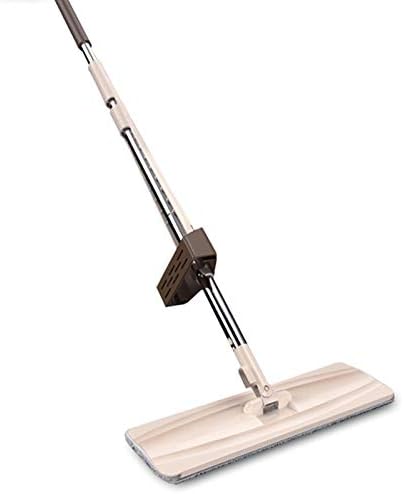 WSSBK Mop Microfiber Mop za punjenje za ponovno uporabu ravnih mopsa Aluminij ručka za čišćenje podne kuće