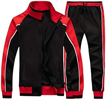 Tebreux muški tracksuits 2 komada odjeća za jogging odijela Set casual dugih rukava Sports Sweatsuits