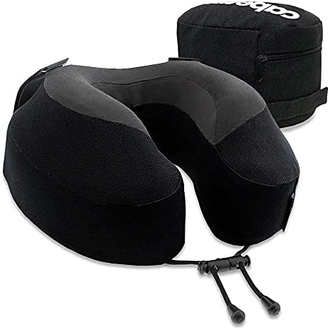 Cabeau Evolution S3 Putni jastuk - DR Preporučeni jastuk za vrat za putovanja - Jastuk zrakoplova za memorijsku pjenu - Jastuk