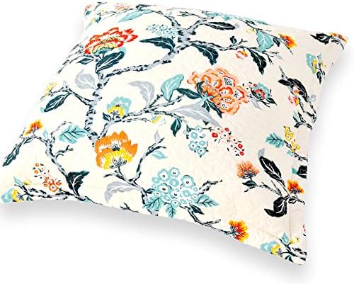 Driftaway ada botanički cvjetni uzorak lista u obliku eura lažnih pokrivača velikih jastuka jastuka jastuk pokrivača 26 inč