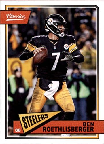 2018. Panini Classics 77 Ben Roethlisberger Steelers Football Card
