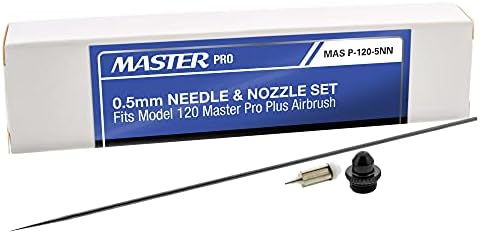 Master Pro Plus AirBrush od 0,3 mm igle, mlaznice i poklopac za vrh tekućine - odgovara modelu 120 Master Pro Plus Airbrush