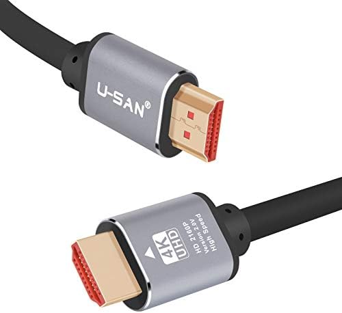 Usny 4K HDMI kabel s punim metalnim konektorima ， Podrška 4K@60Hz/ Ultra HD 3D/ 1080p Full HD/ Dolby & ARC, 18Gbps velika