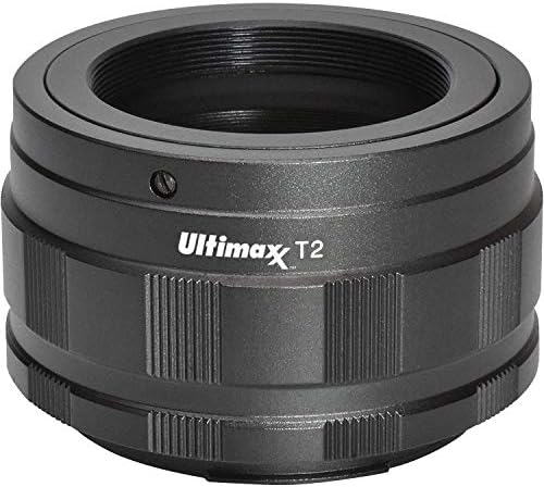 Ultimaxx Metal T -Mount kompatibilan s Nikon Z5, Z6, Z6ii, Z7, Z7ii, Z9, Z50, ZFC kamere - adapter za montažni prsten za