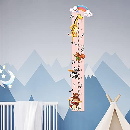 Naljepnice za rublje zidne rublja Dječji mjerni instrument ravnalo naljepnica za bebe visina prilagođena zidna zidna zidna