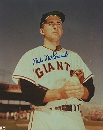 Mike McCormick potpisao 8x10 Photo Giants JSA - Autografirane MLB fotografije