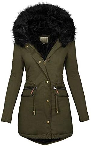 Osnovni kaputi za žene na fakultetima dugi rukavi zima otvoreni vjetar s jaknom s kapuljačom zipfront labavi ugradbeni