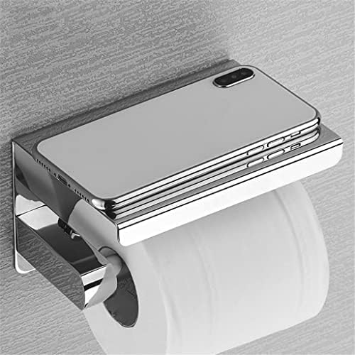 304 držač toaletnog papira od nehrđajućeg čelika s policom telefona, držač za toaletni papir za držač za toaletni papir u
