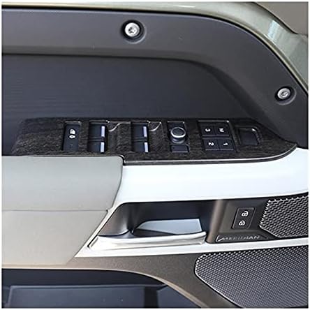 ACCESORIOS UREDECI ​​ZA VISINU automobila za Land Rover Defender 110 2020 Ploča za podizanje ploča za dizanje ugljičnih vlakana
