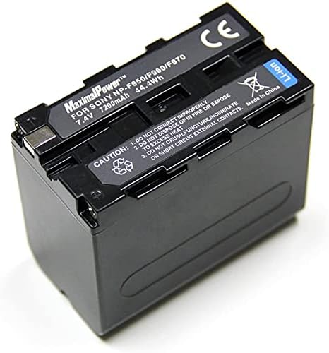 Baterija maksimalne napajanja za Sony NP-F950/ NP-F970 CIBERSHOT VIDEO 8 MAVICA 7.4V