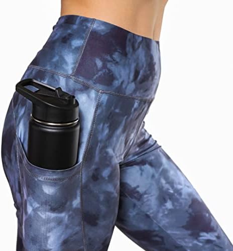 Ozarro joga gamaša s visokim strukom s 3 džepa, trening za kontrolu trbuha trči 4 puta rastezanje žena joga hlače